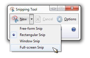 Screen snippet for mac