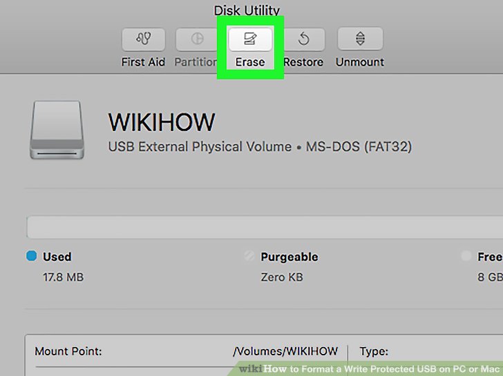 use mac disk utility to format thumbdrive for windows and mac